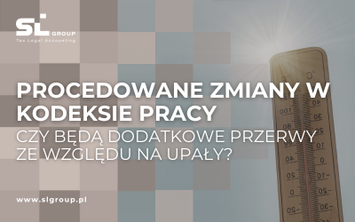 Procedowane zmiany w Kodeksie pracy. Czy będą dodatkowe przerwy ze względu na upały?