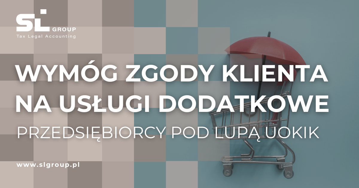 Usługi dodatkowe - wymóg zgody