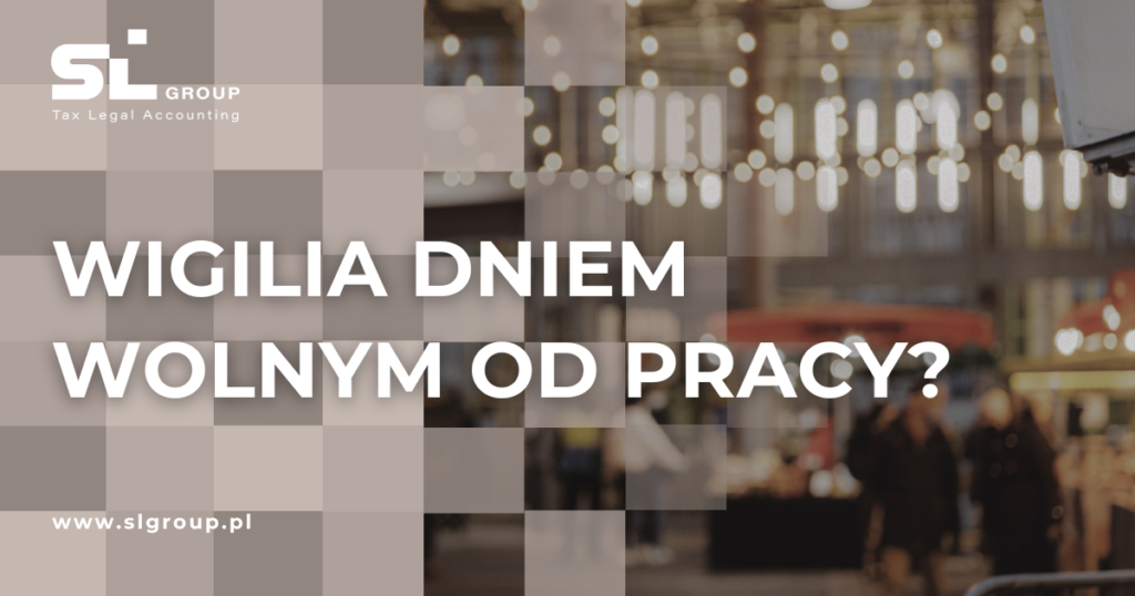 Wigilia dniem wolnym od pracy