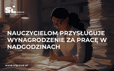 NAUCZYCIELOM PRZYSŁUGUJE WYNAGRODZENIE ZA PRACĘ W NADGODZINACH