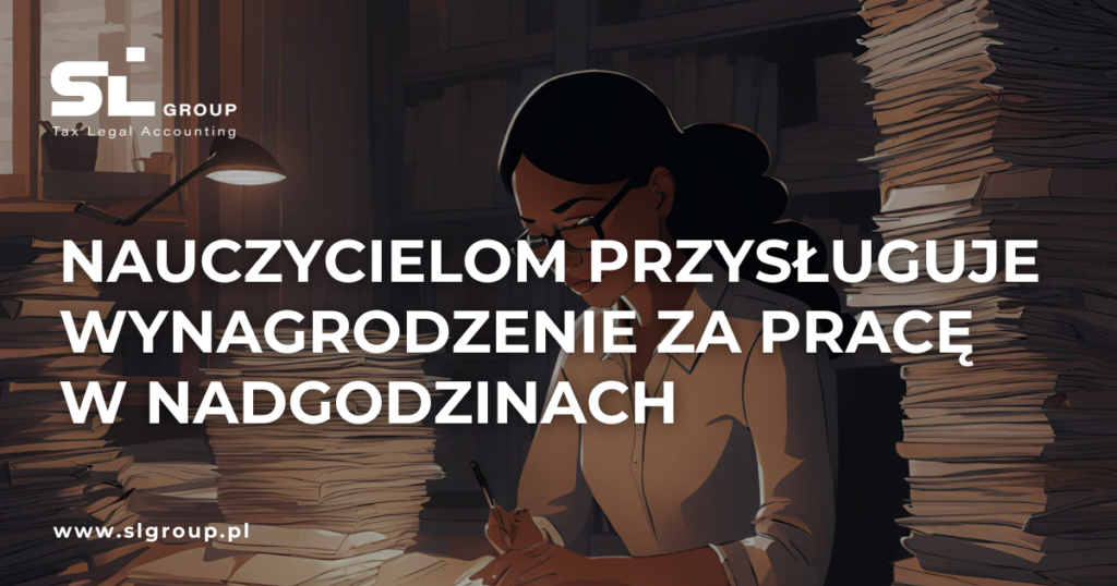 Wynagrodzenie za nadgodziny dla nauczycieli